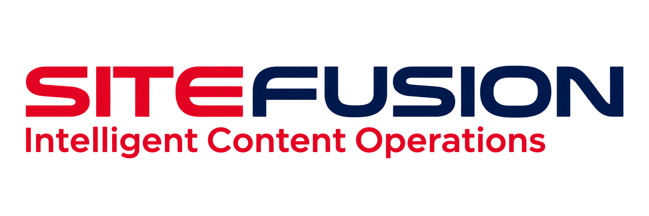 SiteFusion — Intelligent Content Operations